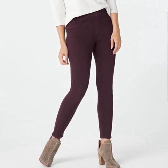 Spanx Solace High Rise Denim Stretch Skinny Jegging Purple - Picture 1 of 10